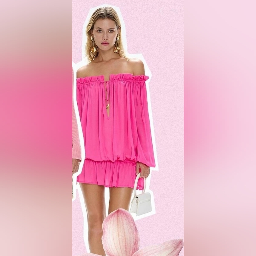 CIN CIN hot pink dress